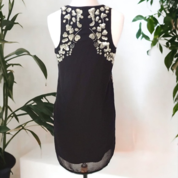 FOREVER 21 DANCING QUEEN SLEEVELESS SEQUIN RHINESTONE DRESS SIZE MEDIUM - Picture 5 of 10